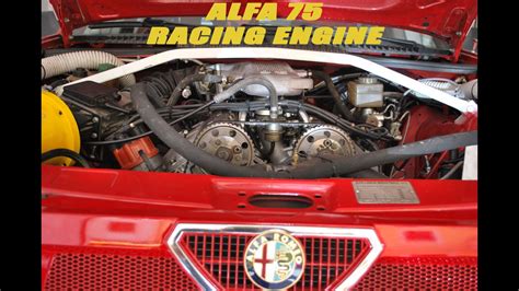 V6 Alfa Romeo racing engine - the sound - YouTube