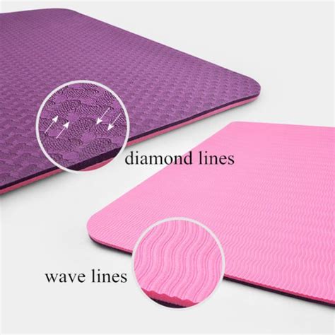 Non-Slip TPE Yoga Mat, Workout Mat, Rubber Gym Mat | Think Outside In