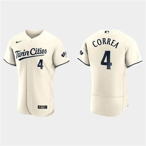 Minnesota Twins #4 Carlos Correa Men’s Nike 2023 Authentic Jersey ...