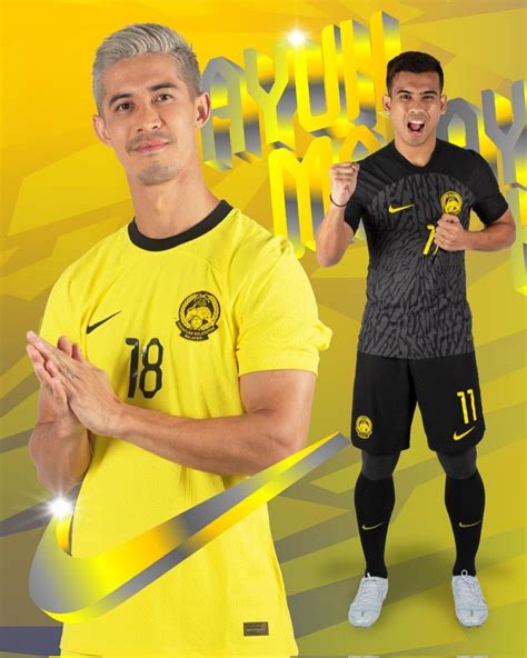 MALAYSIA HOME KIT 2022/2023 (PLAYER ISSUE), Men's Fashion, Activewear on Carousell