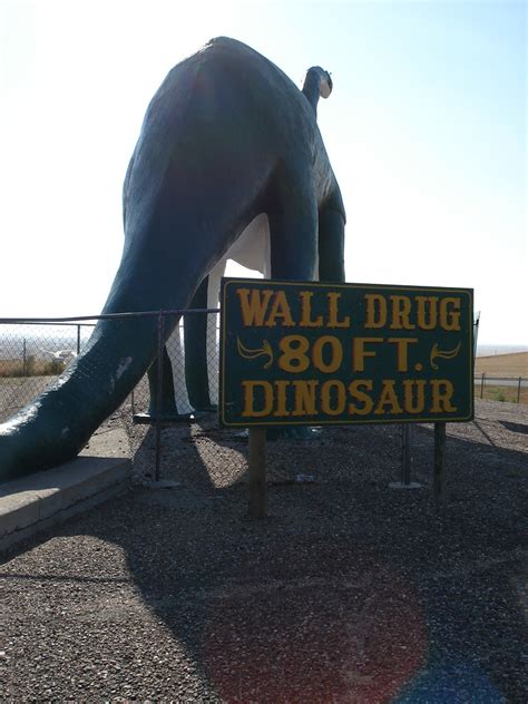 Wall Drug Dinosaur (rear view) | Wall Drug Wall, South Dakot… | Flickr