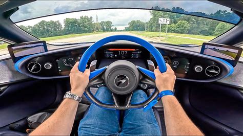 250 MPH Mclaren Speedtail POV Drive Review - YouTube