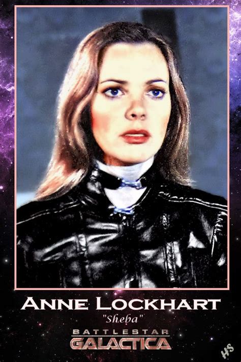 an image of annie lock hart from the tv series star trek galactica with her name on it