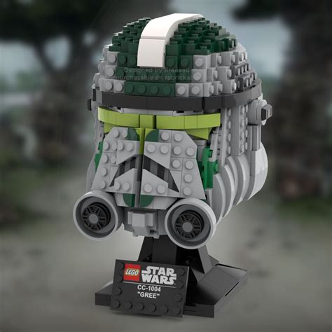 LEGO MOC Commander Gree (Helmet Collection) by Breaaad | Rebrickable - Build with LEGO