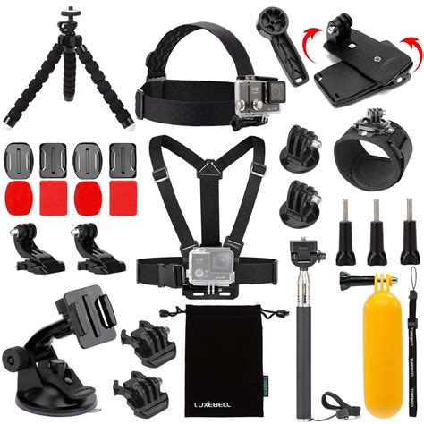 Luxebell Accessories Kit for AKASO EK5000 EK7000 4K WiFi Action Camera ...