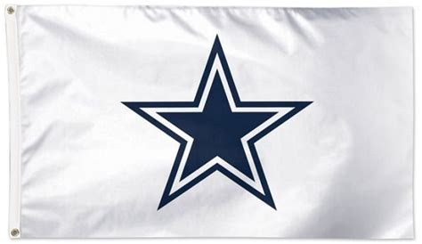 Dallas Cowboys Star Flag (White) – National Flag & Pole, LLC