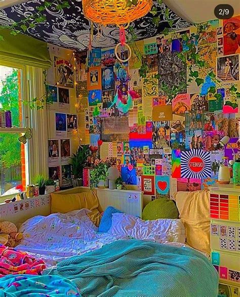 Indie room 🌈🌈 | Indie room decor, Room design bedroom, Indie room