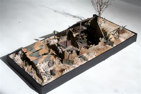 JHmodelator: DIORAMA AIRFIX FORWARD COMMAND POST ESCALA 1/76