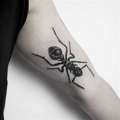 24 Creative Ant Tattoo Ideas and Meanings | TattooAdore