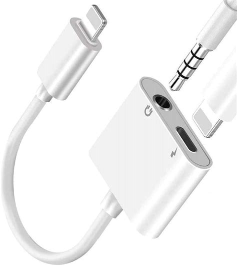 Buy Lightning to 3.5mm Headphones Jack Adapter for iPhone,Apple MFi Certified iPhone Headphones ...