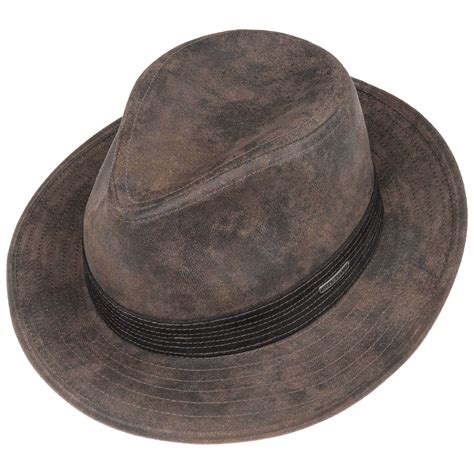 Jacky Pigskin Traveller Leather Hat by Stetson - 139,00