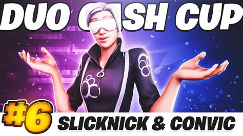 HOW We Placed 6th in the Duo Cash Cup 🏆 (Duo Cash Cup Highlights) | SlickNick - YouTube