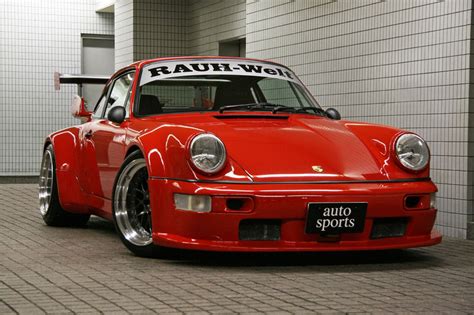 RWB Porsche 911 Rauh-Welt Begriff red front view | Revival Sports Cars Limited