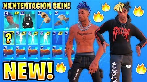 *NEW* "XXXTENTACION" Fortnite Skin! (Icon Series) - YouTube