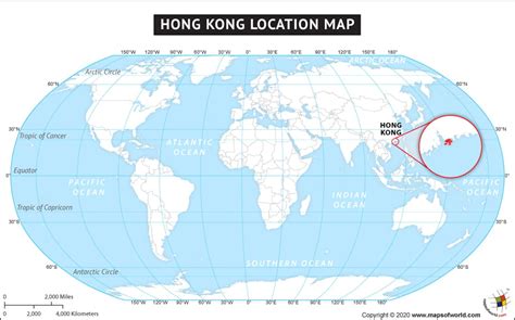 Hong Kong On The Map Of The World - Koren Mikaela