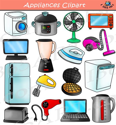 Appliances Clipart & Electrical Devices School Clipart