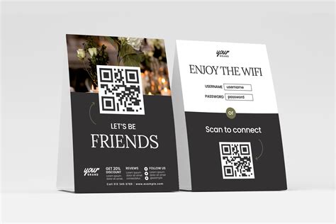 Qr Code Flyer Template