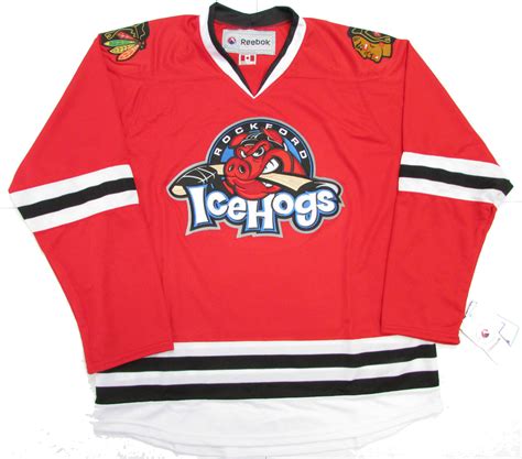 Rockford IceHogs Home Jersey