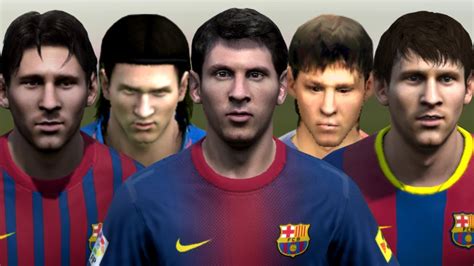 Lionel Messi from FIFA 06 to 13 | HD 1080p - YouTube