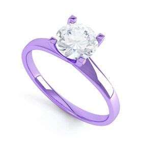 purple gold engagement ring by Jewellery Monthly, via Flickr -- wish ...