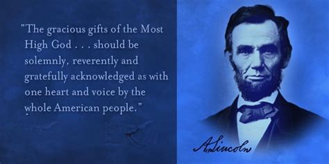 Thanksgiving Proclamation by Abraham Lincoln October 3, 1863