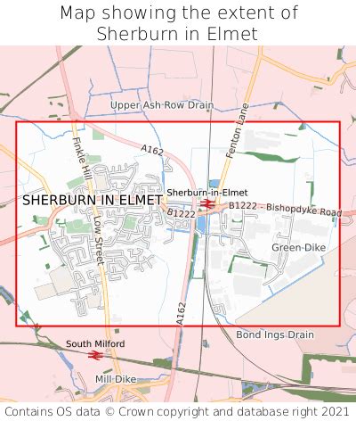 Where is Sherburn in Elmet? Sherburn in Elmet on a map