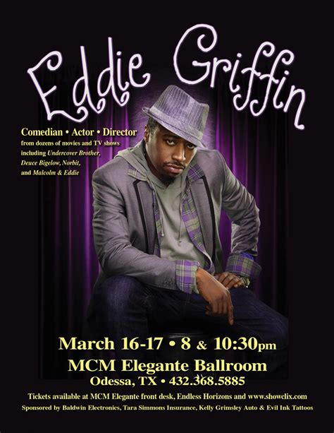 Tickets for EDDIE GRIFFIN Live In Concert in Odessa from ShowClix