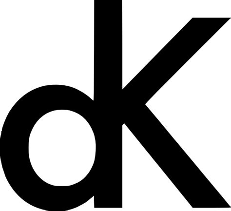 Dk Logo Initials Only - Black Clip Art at Clker.com - vector clip art ...