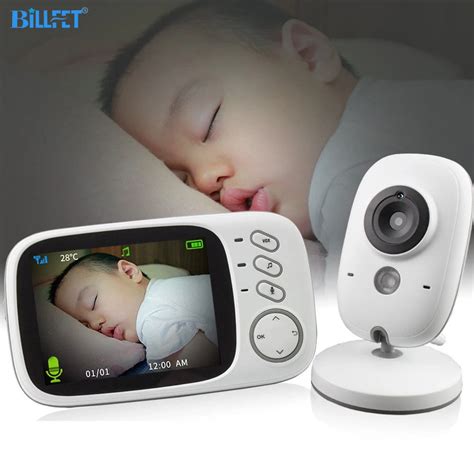 Wireless Digital Baby Video Monitor Security Camera IR Night Vision ...