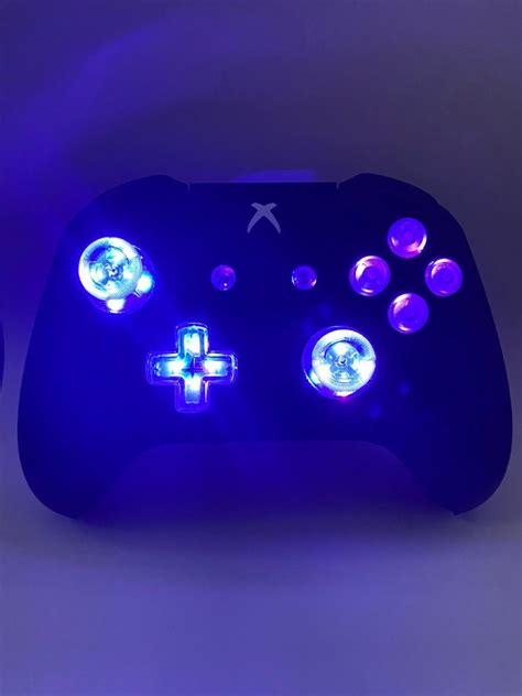 Xbox One Controller CUSTOM Leather LED Light up Colour | Etsy