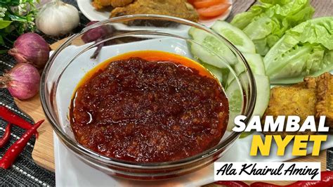 Sambal Nyet Berapi Ala Khairul Aming - YouTube