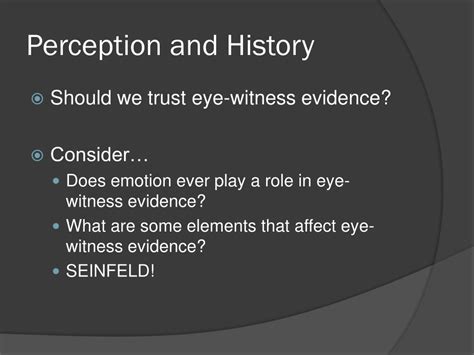 PPT - Perception and Emotion PowerPoint Presentation, free download - ID:2667897