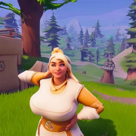 jaina proudmoore but really fat in fortnite | Stable Diffusion