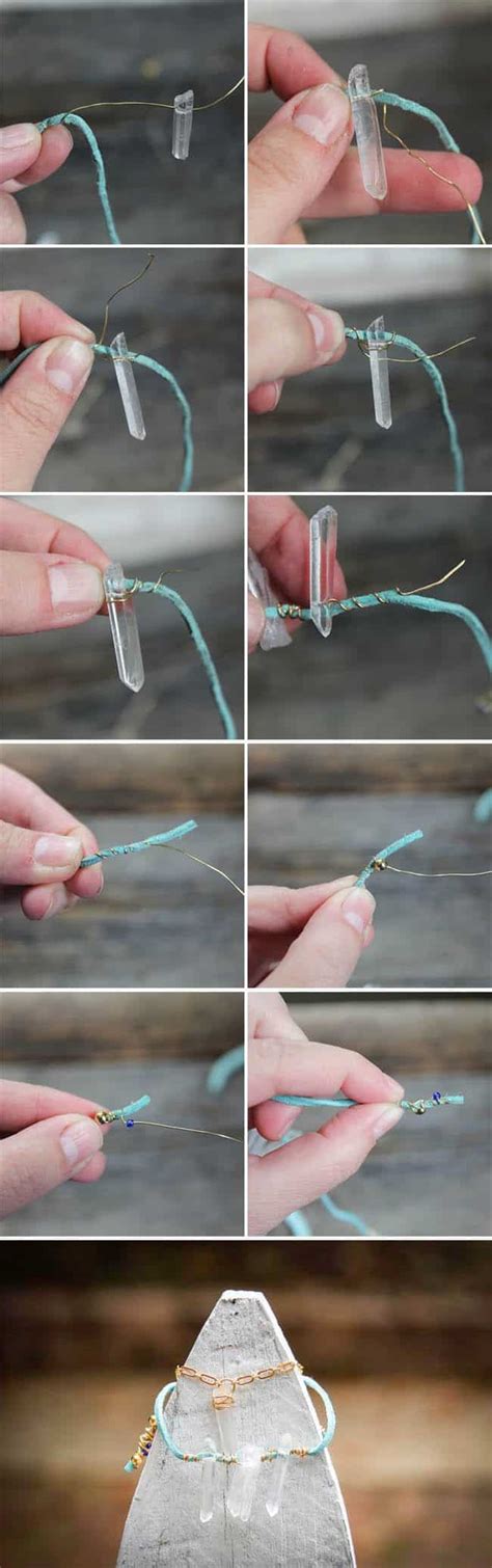 DIY Crystal Bracelet | Hello Glow