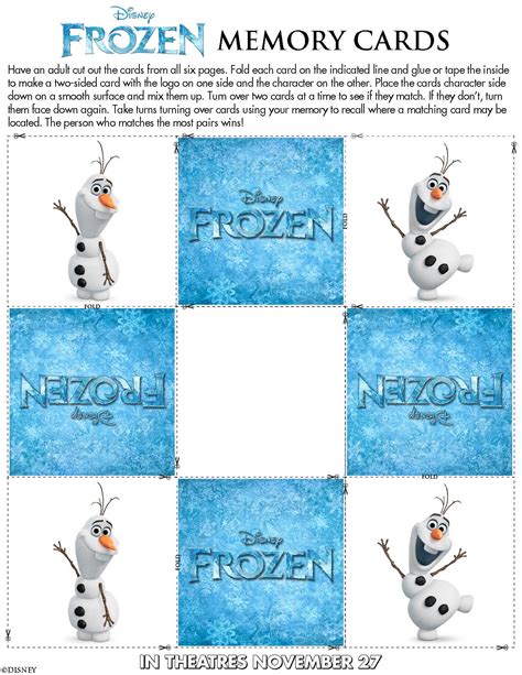 Disney's FROZEN: Printable Activities and Games for Kids