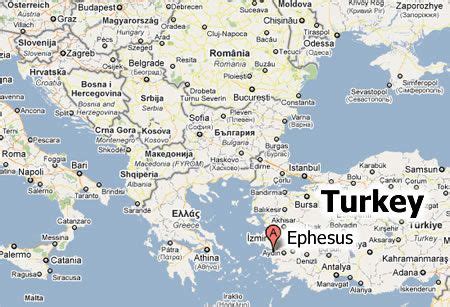 Ephesus Tourist Map