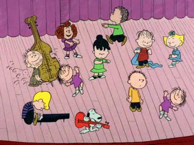 Charlie Brown Christmas Dance Party GIF | GIFDB.com