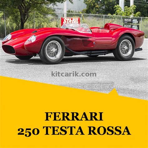 Ferrari 250 Testa Rossa replica car or kit car or fiberglass body kit ...