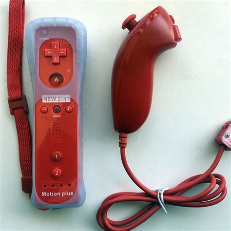 2 In 1 Wireless Remote Controller For Nintendo | Wii motion plus ...