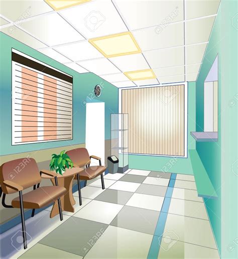 Waiting Room Hospital Stock Vector Illustration And Royalty Free ...