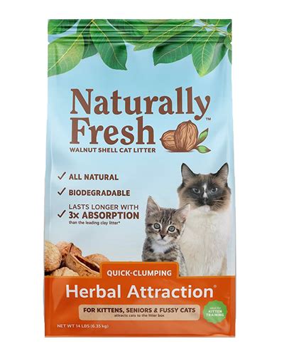 Uncle Bill's Pet Centers. Naturally Fresh Herbal Attraction Litter - 14 lb Cat Litter