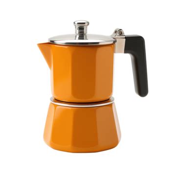 Italian Style Coffee Maker Object, Espresso, Isolated, Cafe PNG Transparent Image and Clipart ...