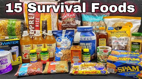 15 Survival Foods Every Prepper Should Stockpile before they Run Out ...