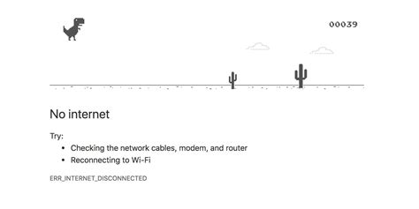 No Internet? Play Chrome Browser's Offline Dinosaur Game - Dignited