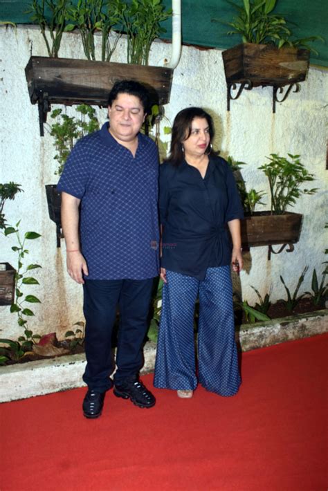 Farah Khan, Sajid Khan at the premiere of Aakhri Sach series / Aakhri Sach Premiere - Bollywood ...