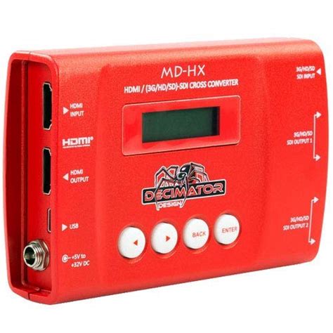 Decimator MD-HX Video Conversion & Scaling tool - Just AV