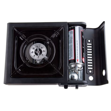 Portable Gas Stove / Butane Burner with 1 Range and Auto Shut Off - 8000 BTU