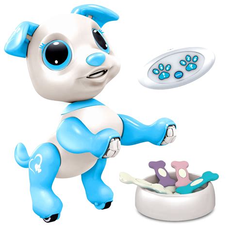 Power Your Fun Robo Pets Dog, Unisex Remote Control Interactive Robot ...