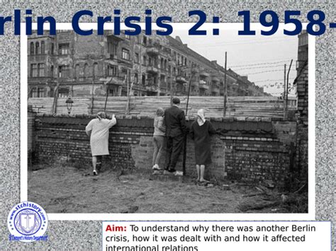 Edexcel 9-1 Cold War: Berlin refugee crisis, Ultimatum & Summits (EDITABLE) | Teaching Resources