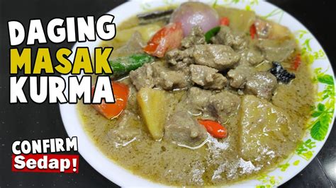 Daging Masak Kurma | Mudah Dan Sedap - YouTube